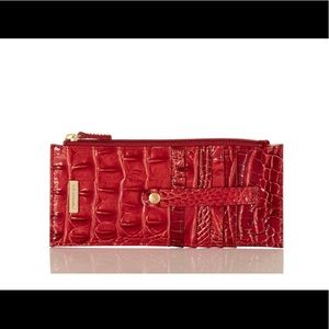 New with tags Brahmin Credit Card Wallet in Lava